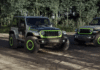 Jeep Wrangler Switchback 2027 bourá pravidla. Nová edice vypadá jako poskládaná z několika aut